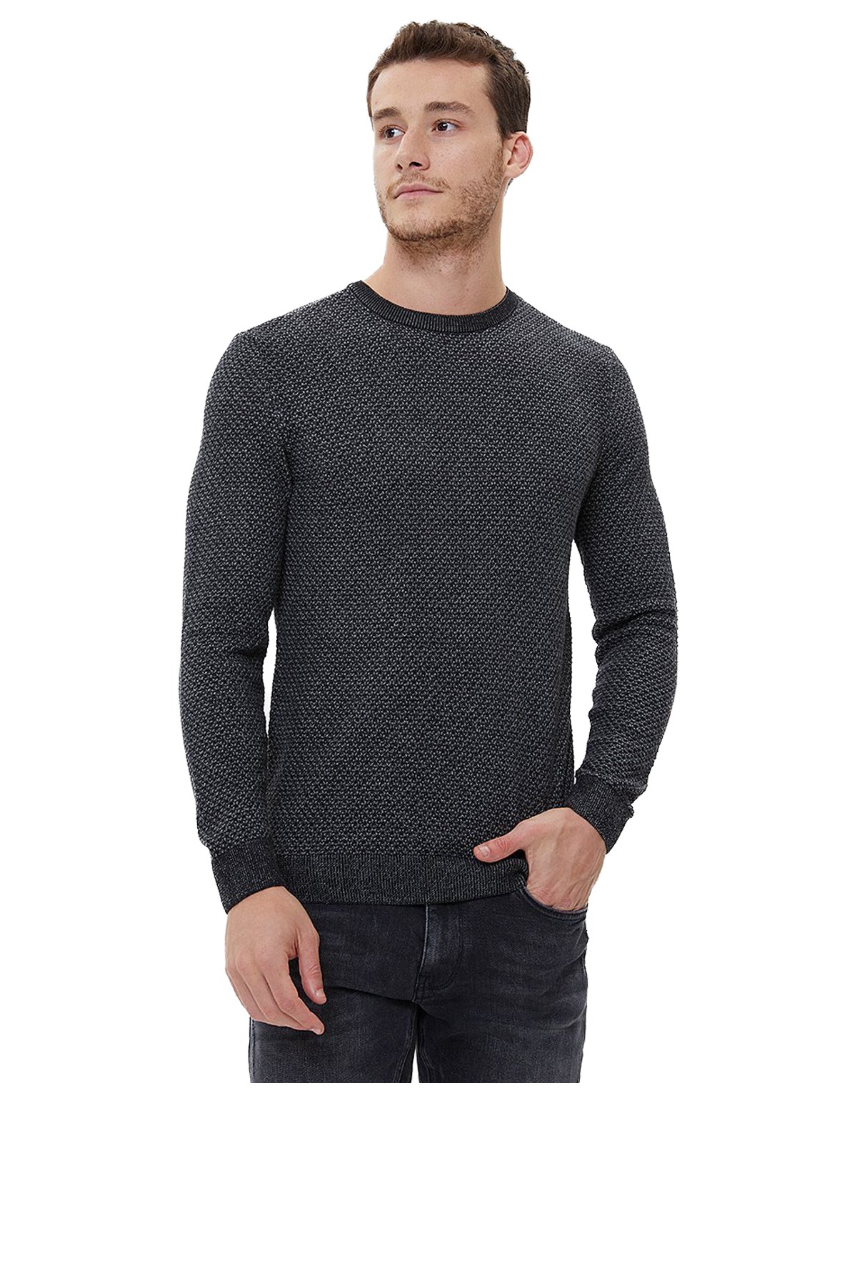 Loft Erkek Kazak LF2025881 Gri