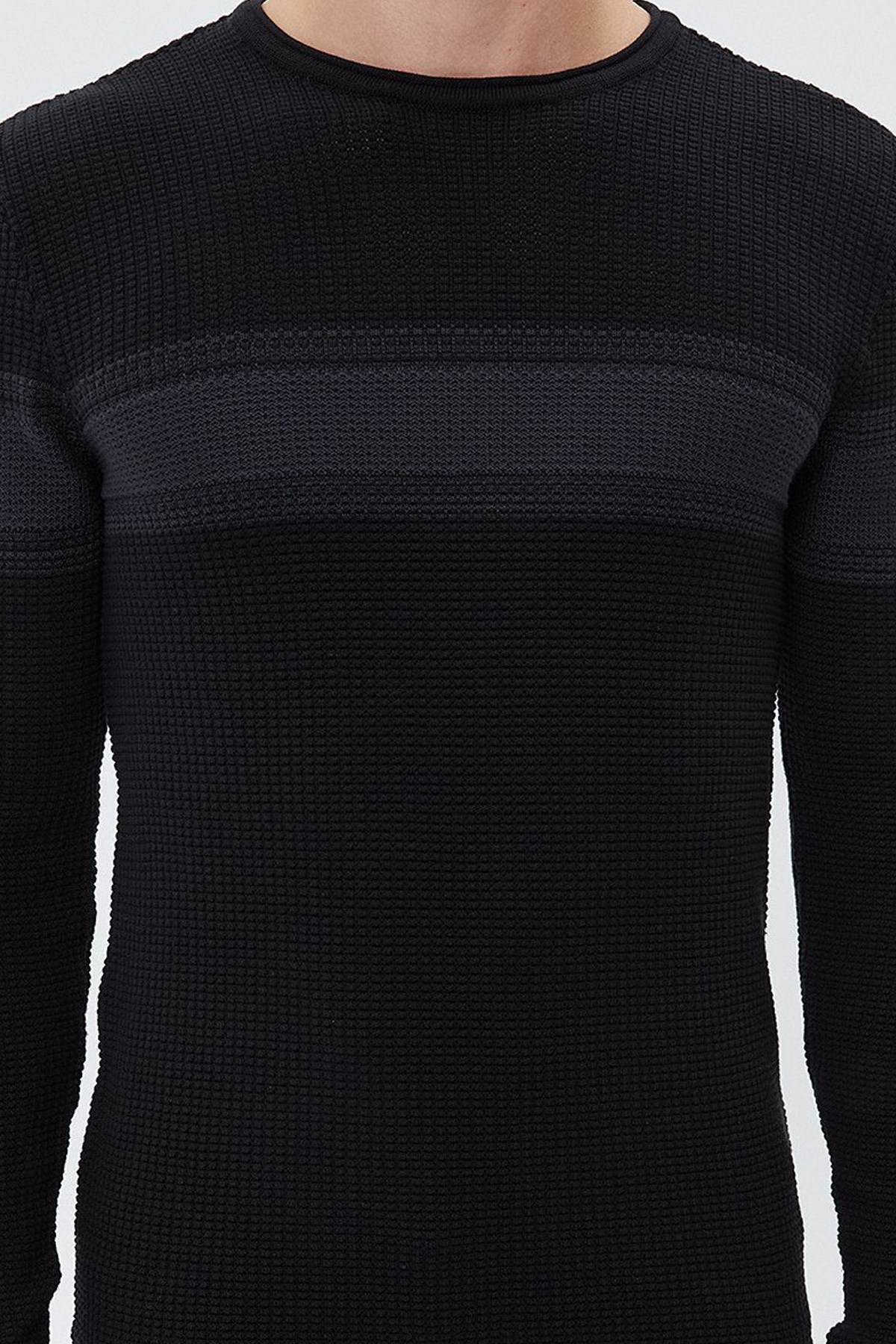 Loft Erkek Kazak LF2025882 Siyah