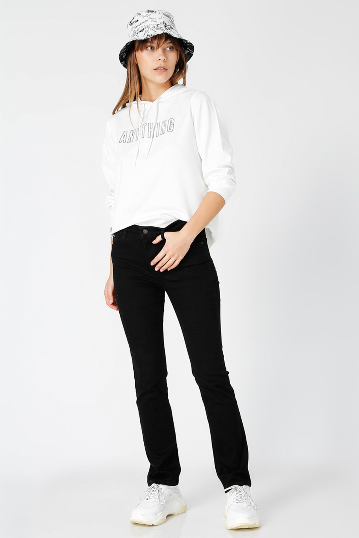 Loft Cady Candy Black Wash Kadın Kot Pantolon LF2026214 Siyah