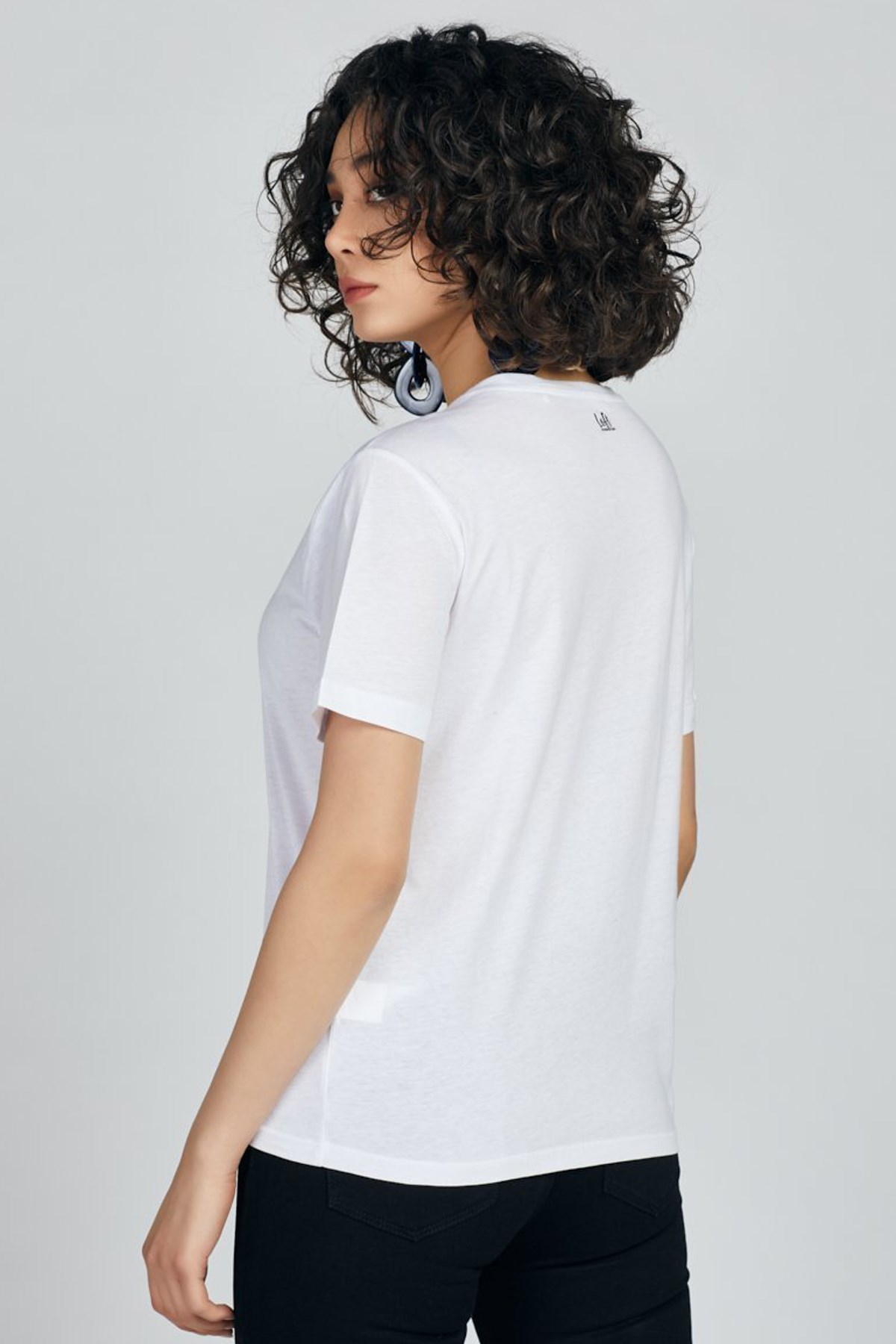 Loft  Kadın Tişört LF2026790 Beyaz
