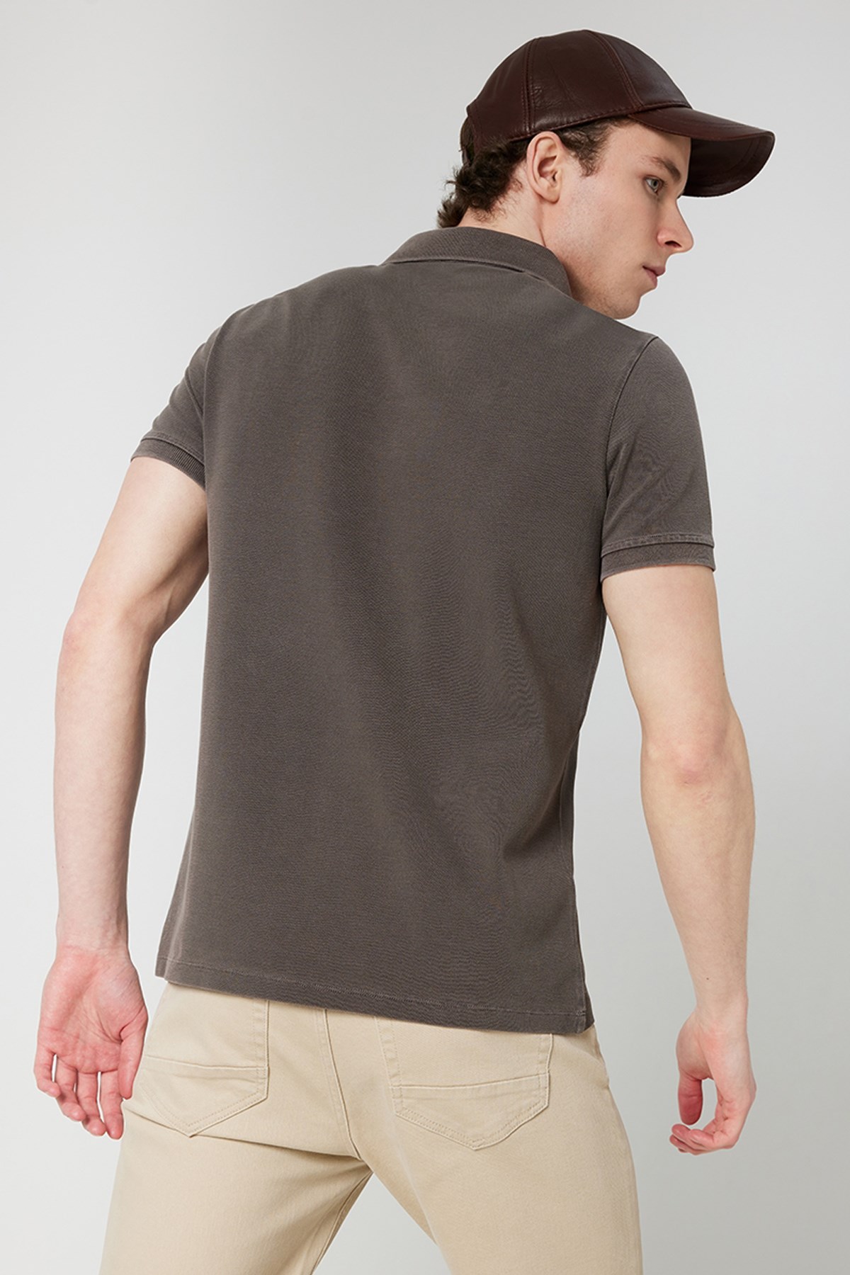 Loft Regular Fit Erkek Polo Yaka Tişört LF2026827 Antrasit