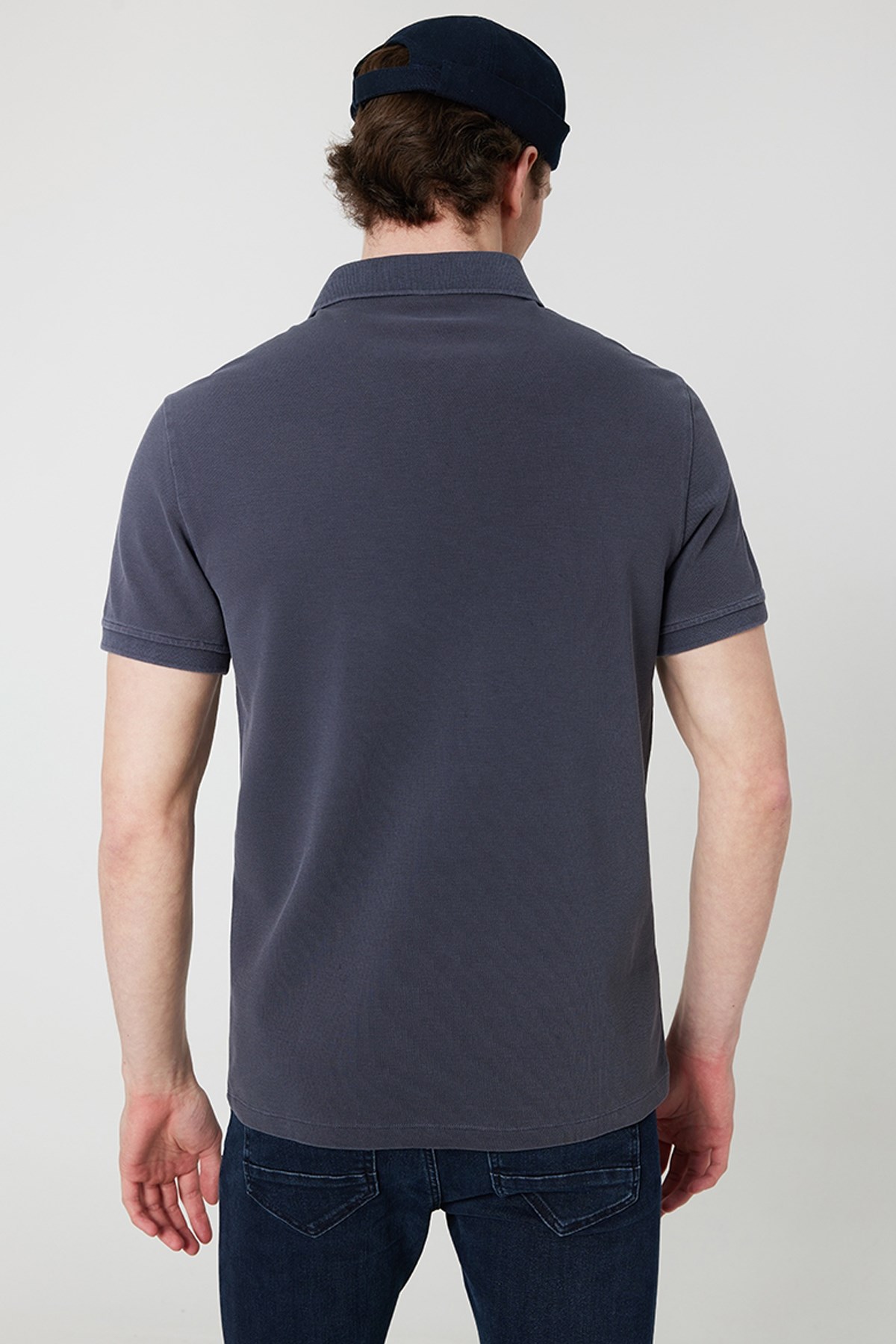 Loft Regular Fit Erkek Polo Yaka Tişört LF2026827 İndigo