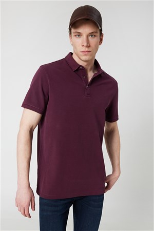 Loft Regular Fit Erkek Polo Yaka Tişört LF2026827 Bordo