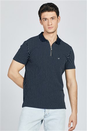 Loft Erkek Polo Yaka Tişört LF2026834 Lacivert