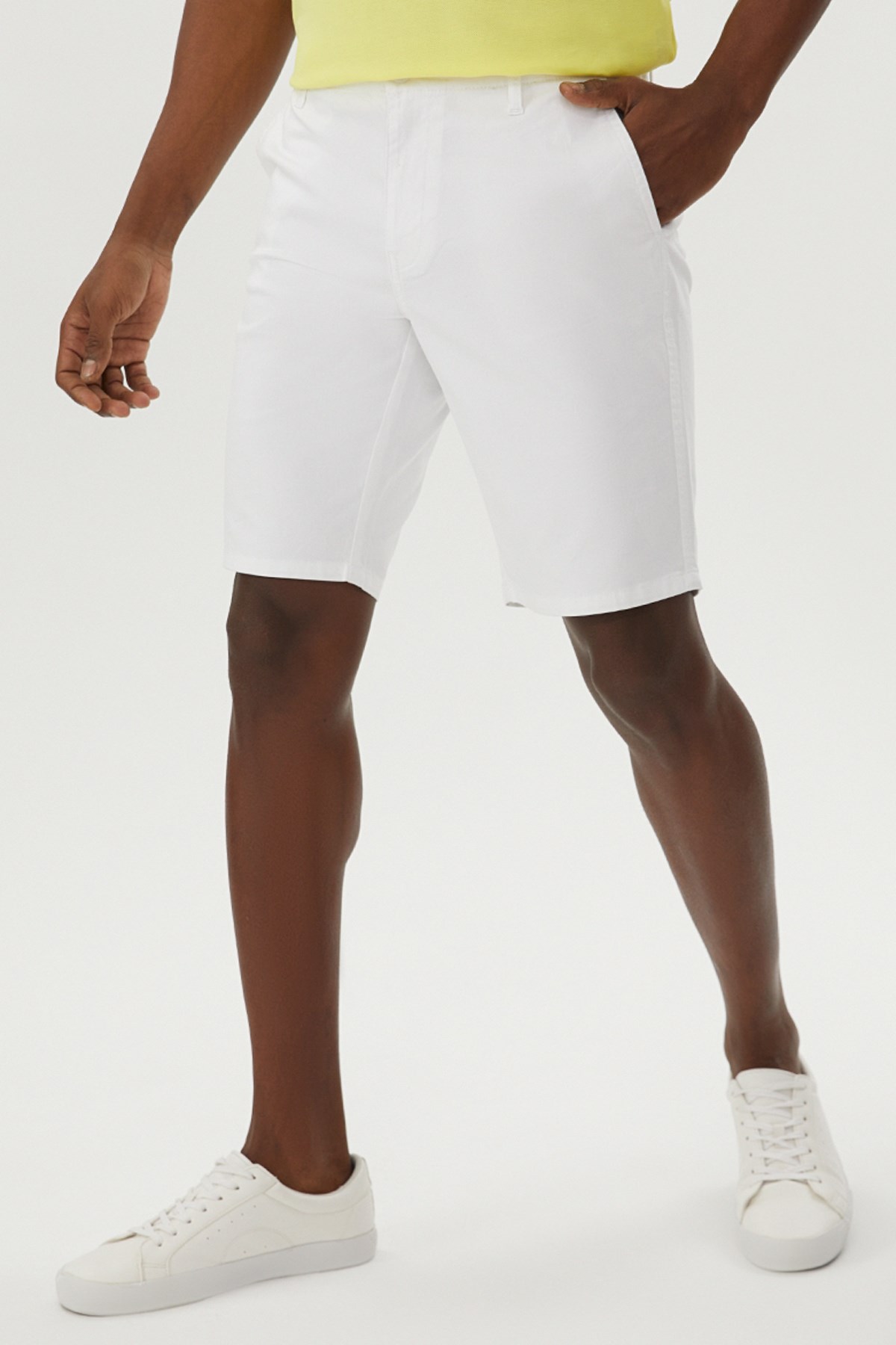 Loft Erkek Bermuda Şort LF2026889 Beyaz