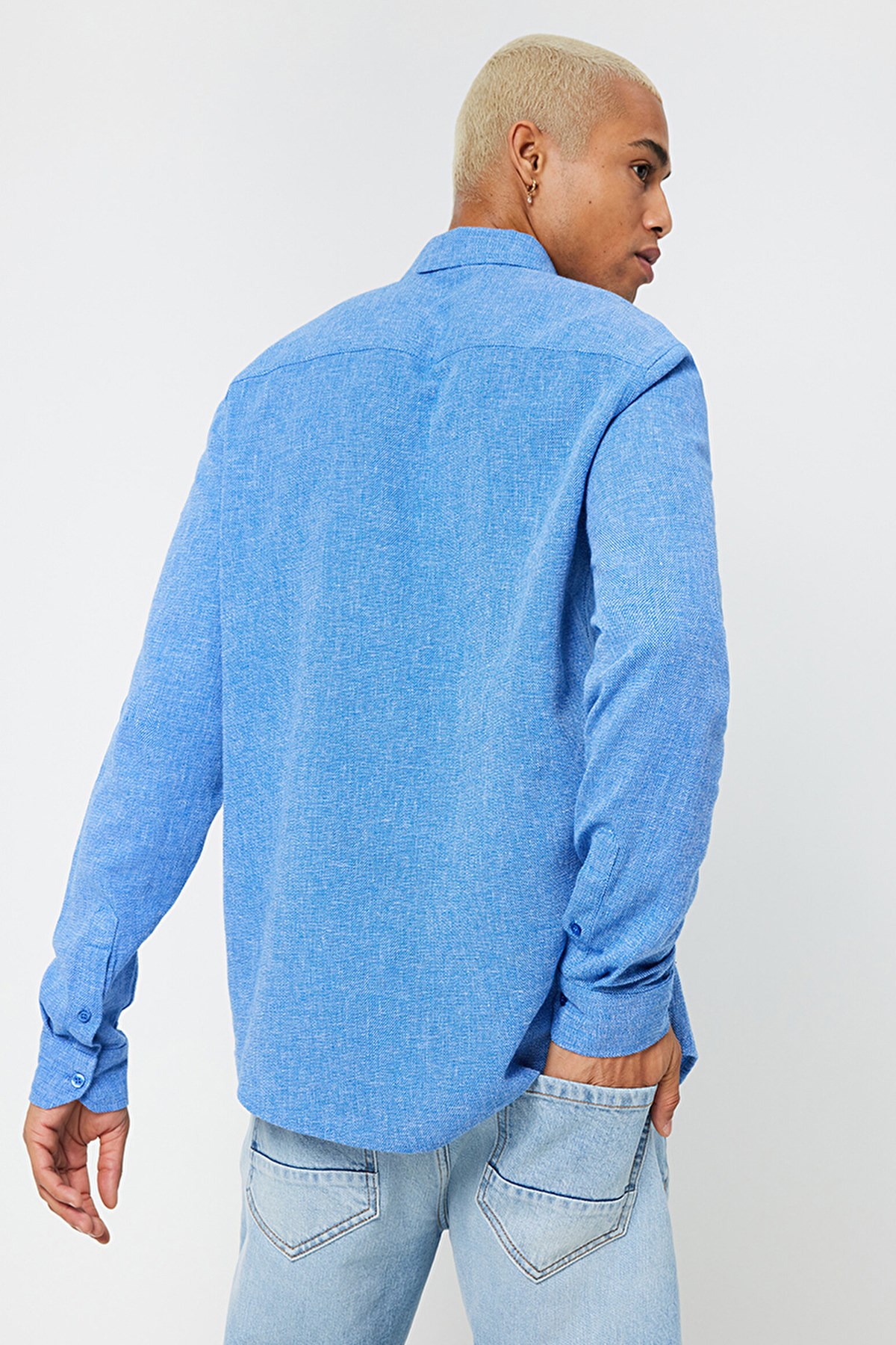 Loft  Erkek Gömlek LF2027070 Mavi