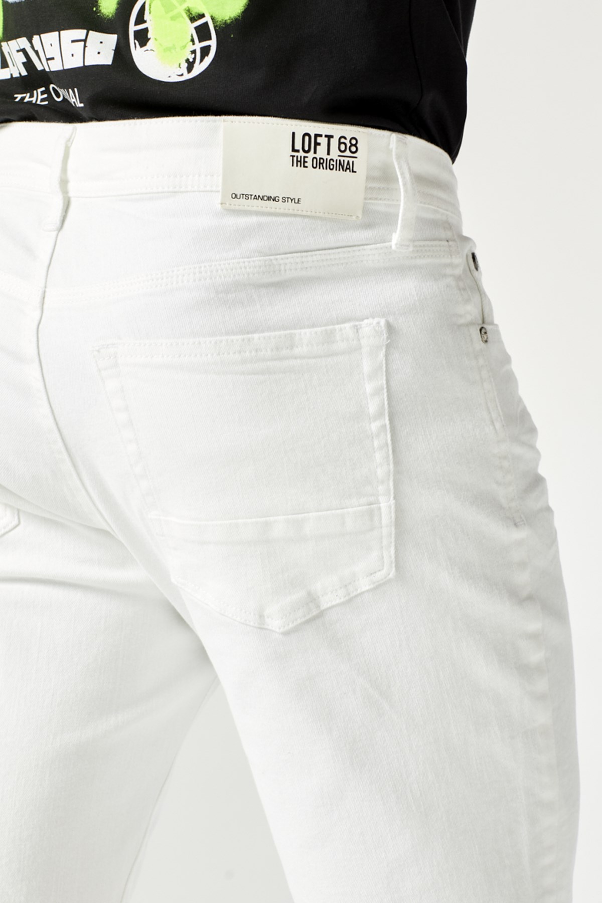 Loft Stacy Skinny Fit Erkek Kot Şort LF2027394 Standart