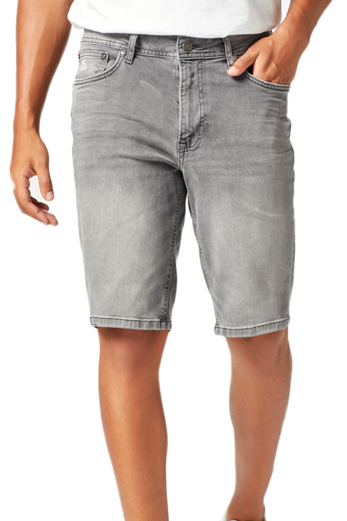 Loft Slim Fit Uther Erkek Kot Şort LF2027397 Standart