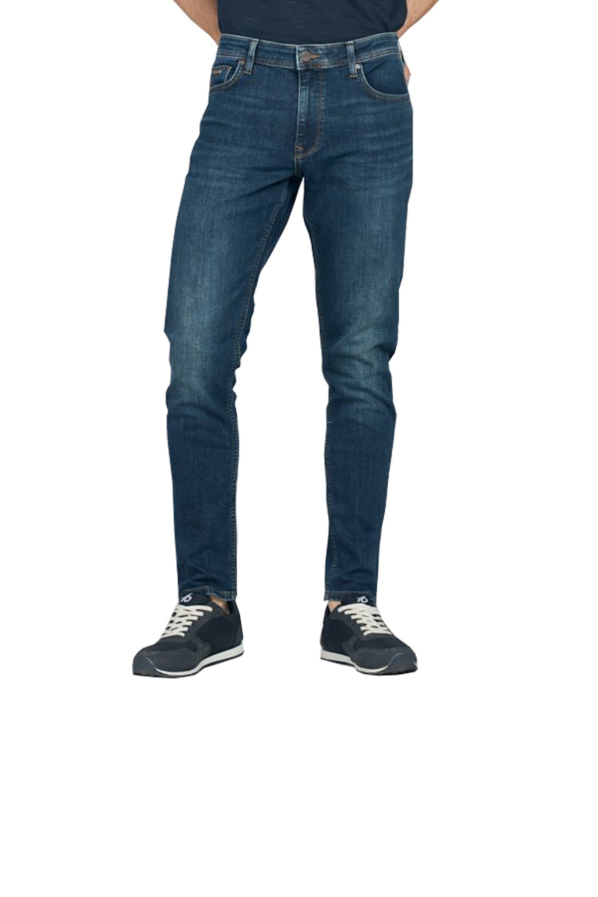 Loft Ricardo Faryer Wash Erkek Kot Pantolon LF2027438 Mavi