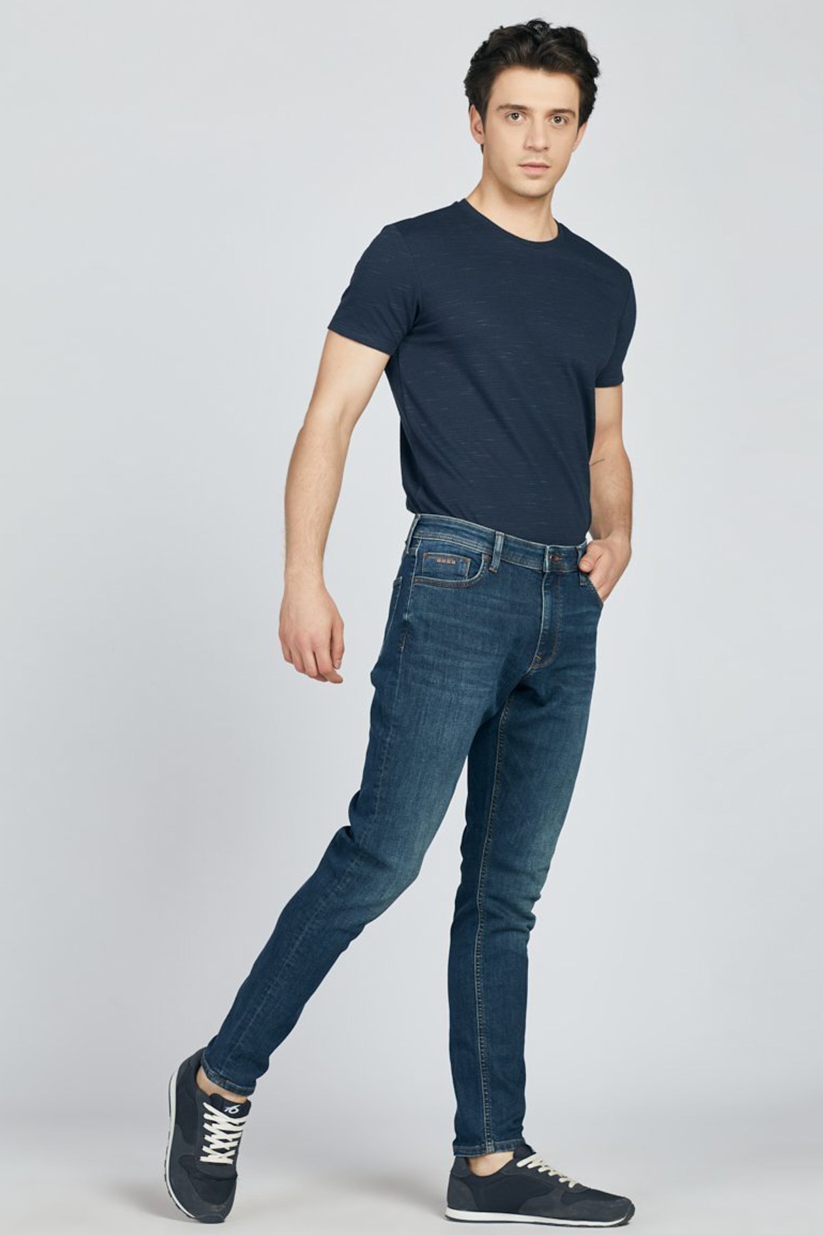 Loft Ricardo Faryer Wash Erkek Kot Pantolon LF2027438 Mavi