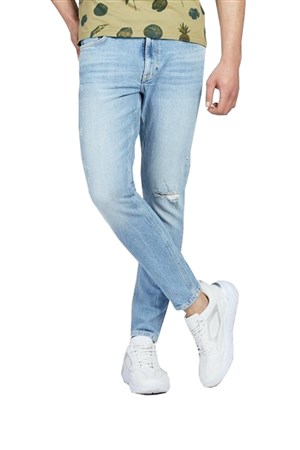 Loft Justin Greta Blue Wash Erkek Kot Pantolon LF2027441