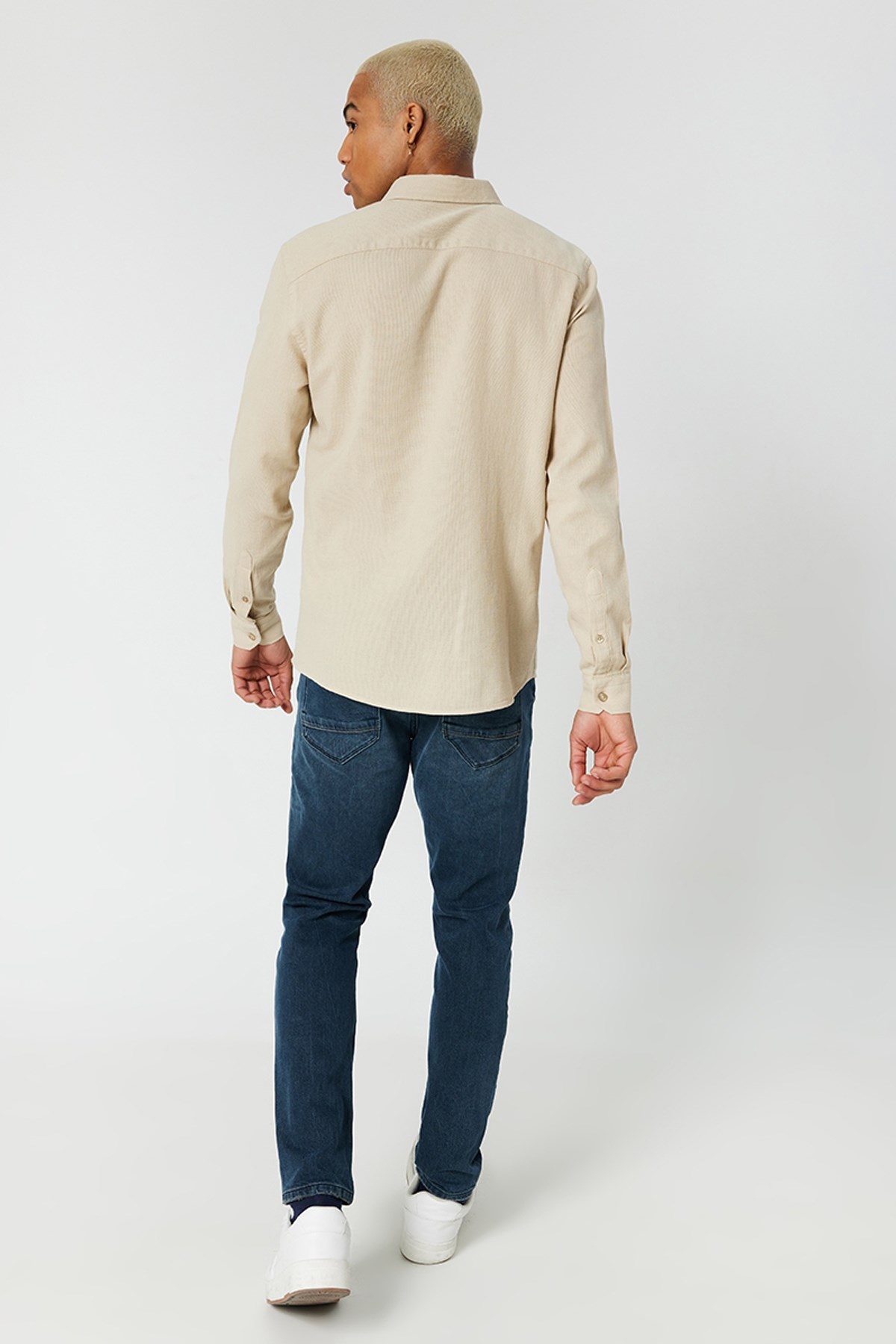 Loft Erkek Gömlek LF2027530 Ekru