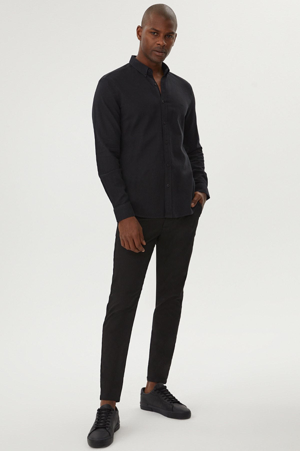 Loft Erkek Gömlek LF2027530 Siyah