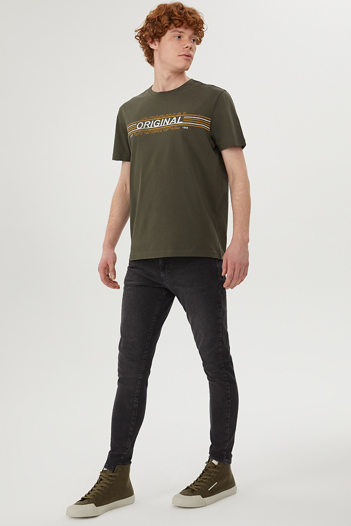 Loft  Erkek TişörtLF2027872 Haki