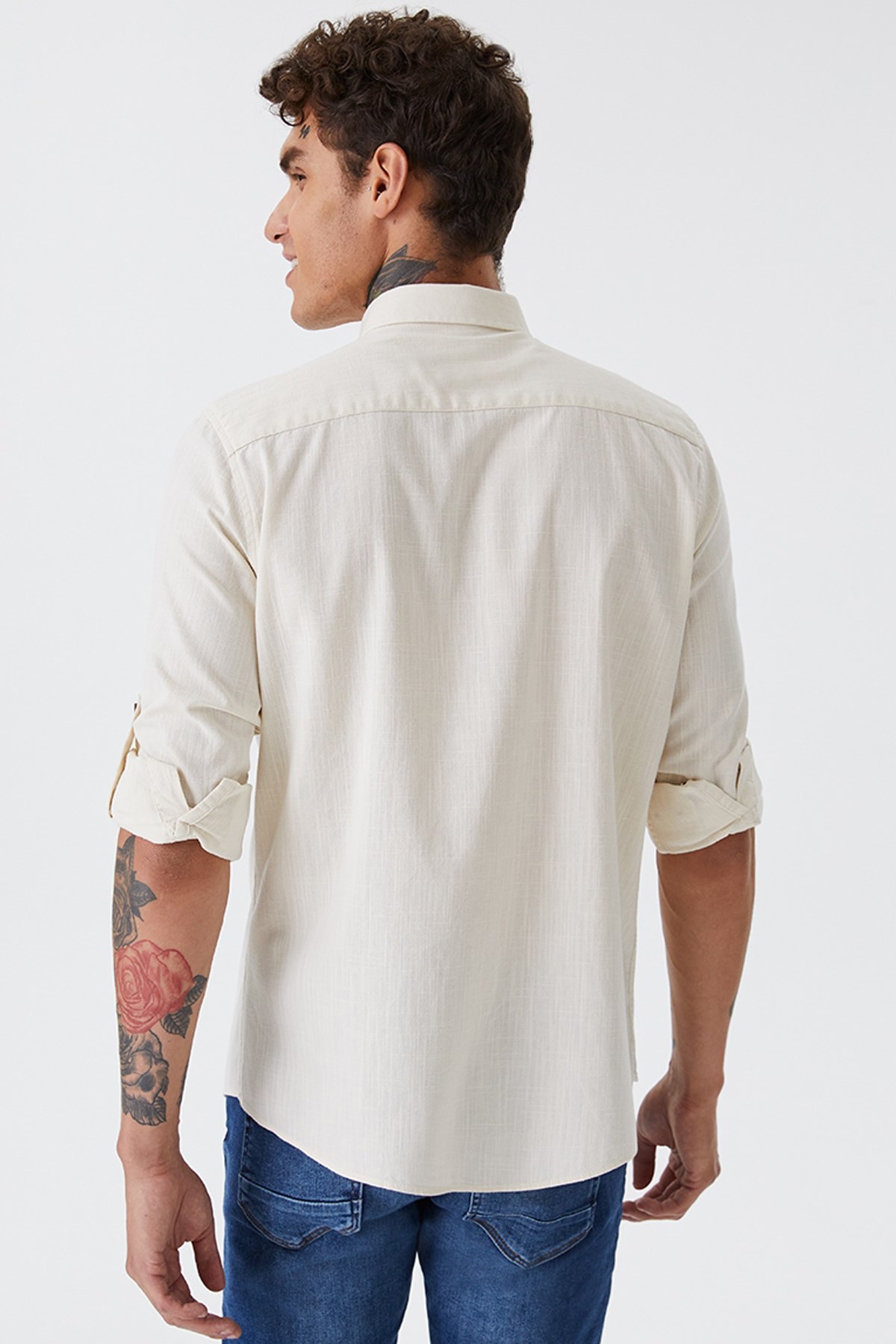 Loft Regular Fit Erkek Gömlek LF2027896 Bej