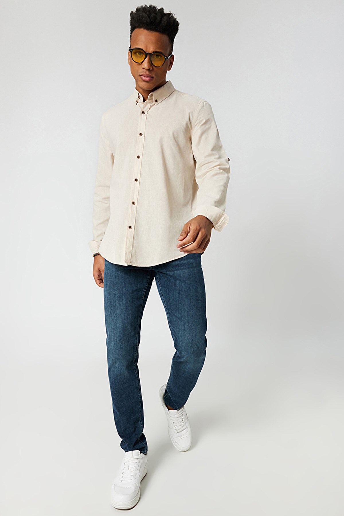 Loft Regular Fit Erkek Gömlek LF2027896 Gri