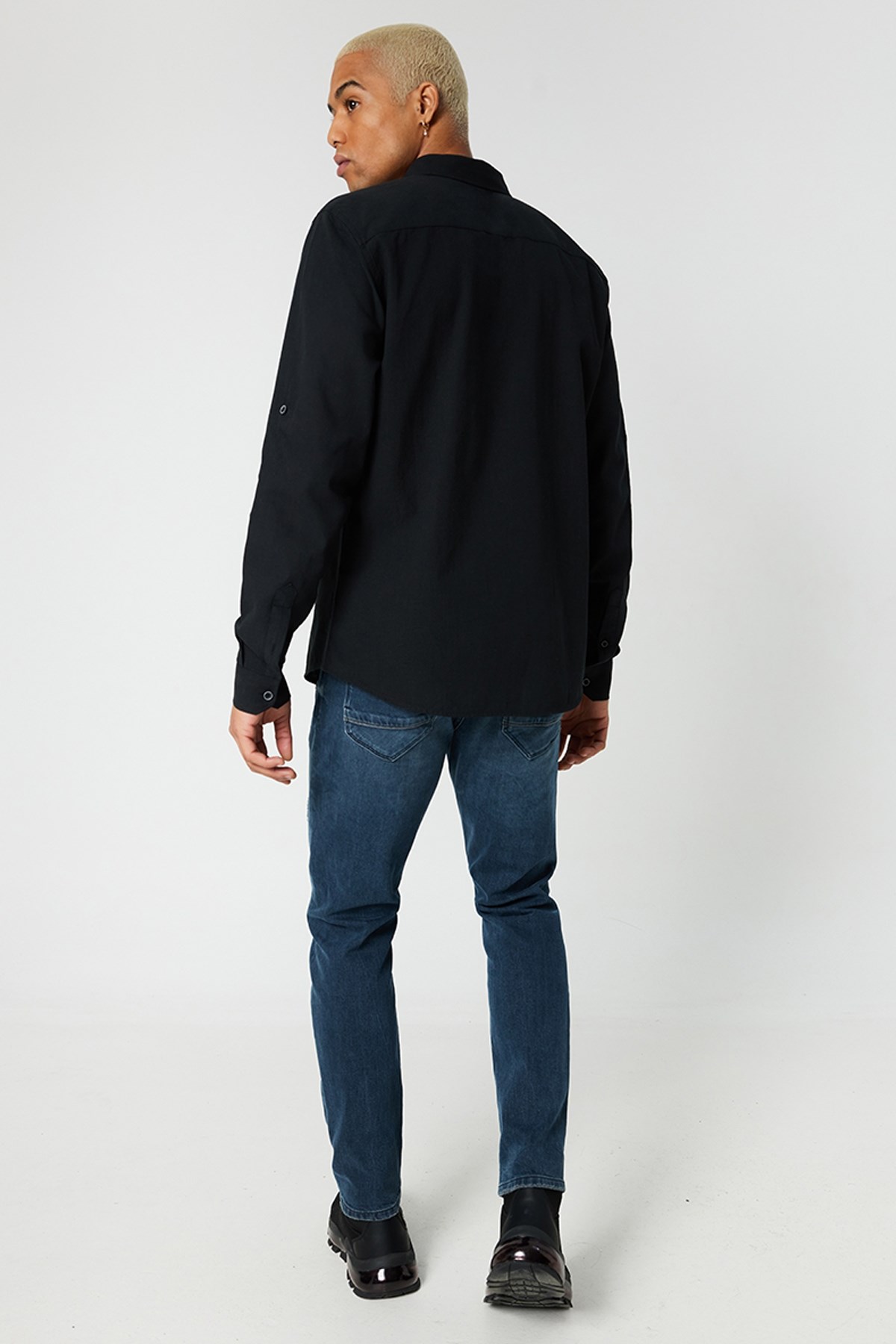 Loft Regular Fit Erkek Gömlek LF2027896 Siyah