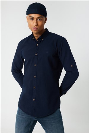 Loft Regular Fit Erkek Gömlek LF2027896 Lacivert