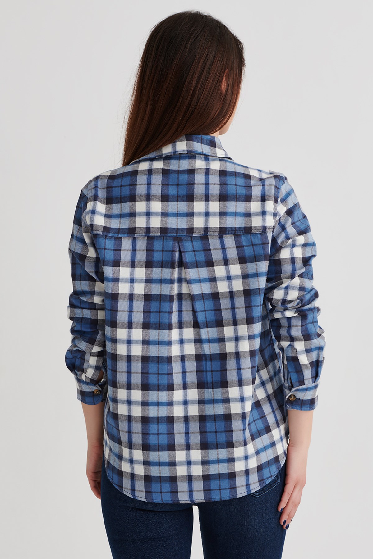 Loft Kadın Gömlek LF2027960 İndigo