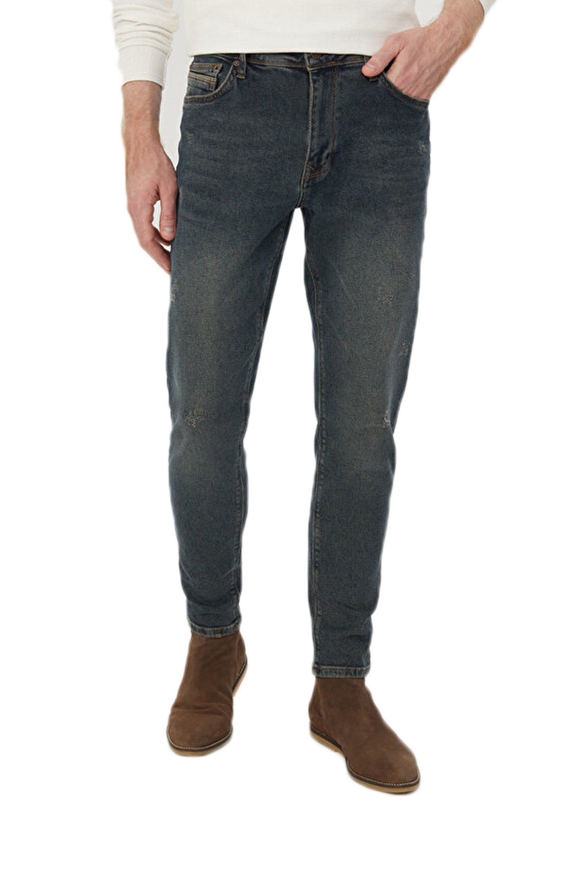 Loft Greg Erkek Pantolon LF2027973 Mavi