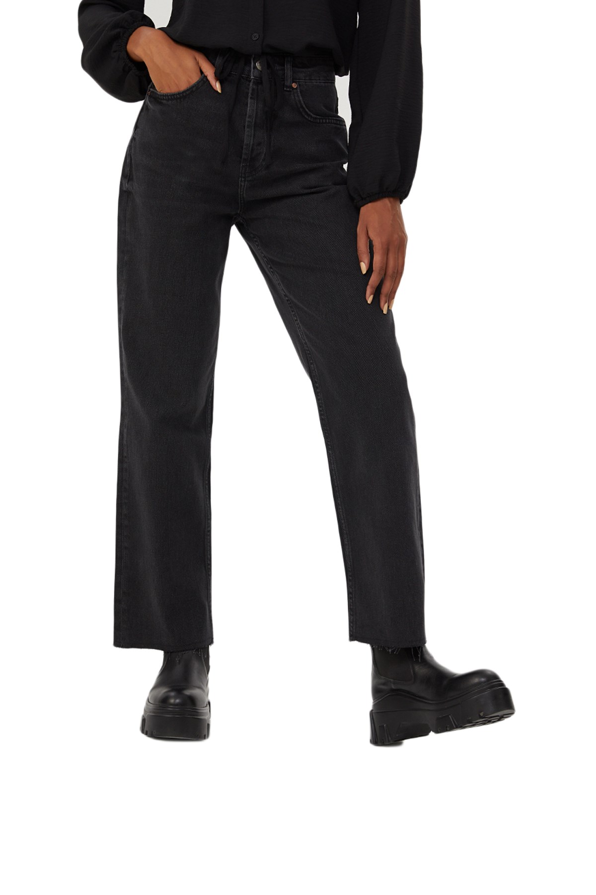 Loft Reeta Lisa Wash Kadın Kot Pantolon LF2028116 Lacivert