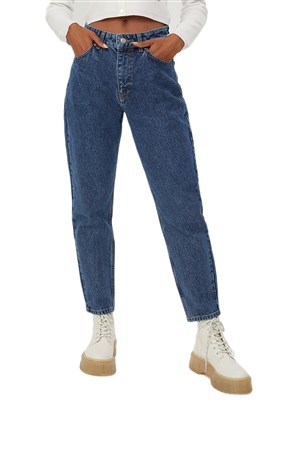 Loft Mom Casey Wash Kadın Kot Pantolon LF2028118