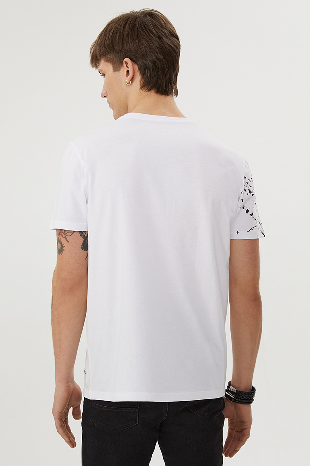 Loft Beyaz Erkek TişörtLF2028286 Beyaz