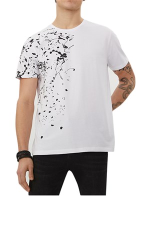 Loft Beyaz Erkek TişörtLF2028286 Beyaz