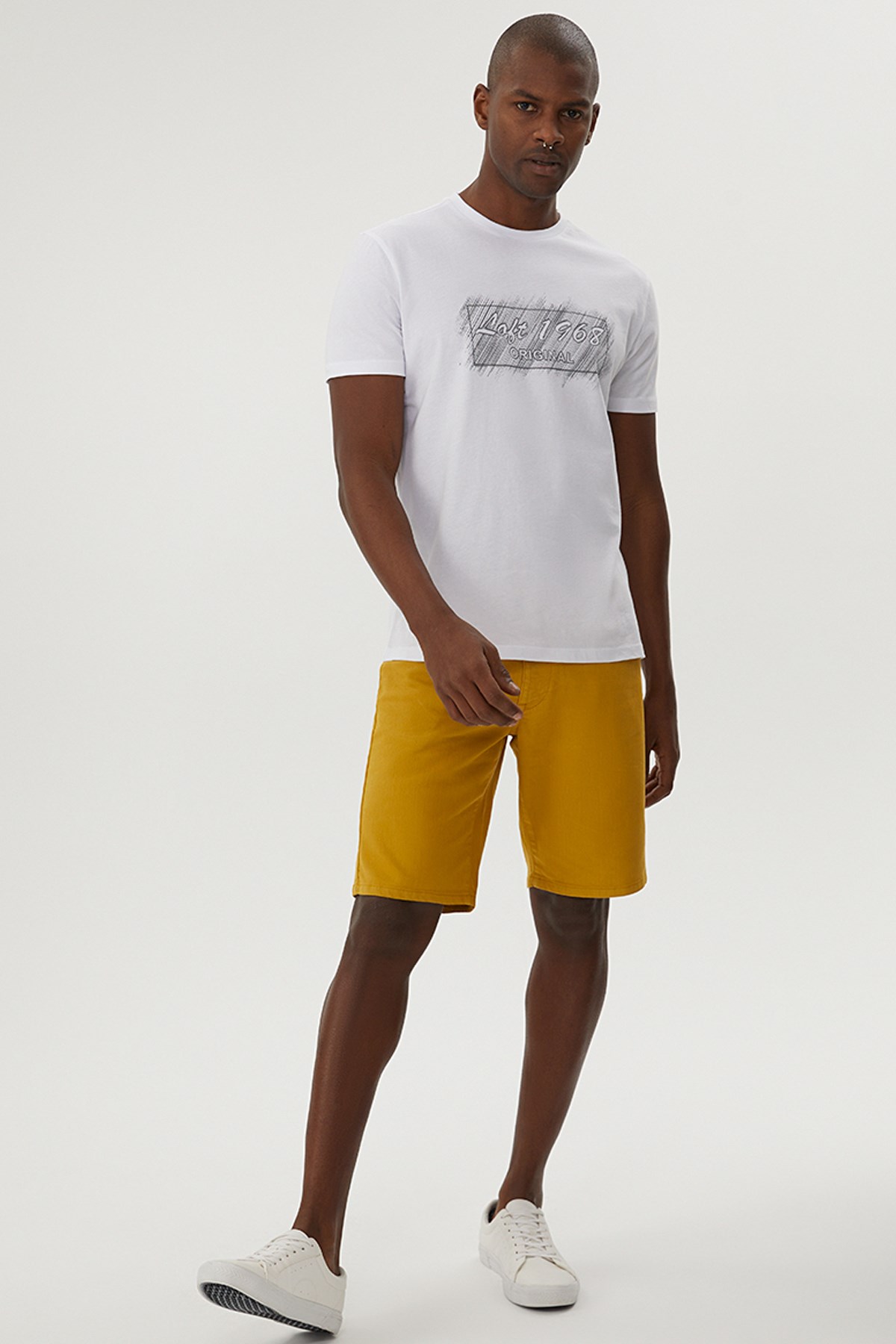 Loft Erkek TişörtLF2028290 Beyaz