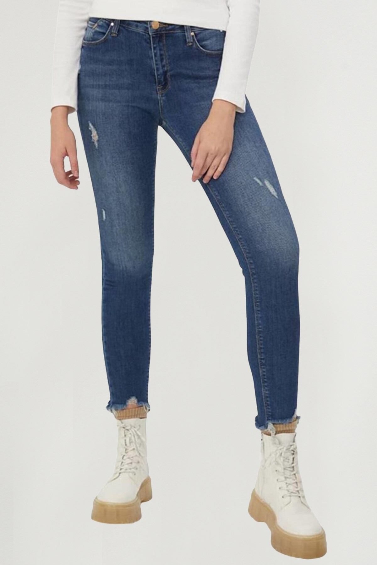 Loft Terrybrown Merton Kadın Kot Pantolon LF2028296 Lacivert