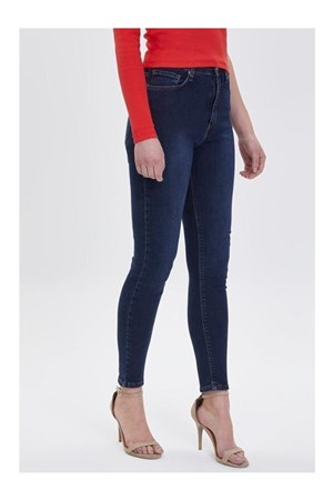 Loft Natalie Lesy Light Wash Kadın Kot Pantolon LF2028304 Lacivert