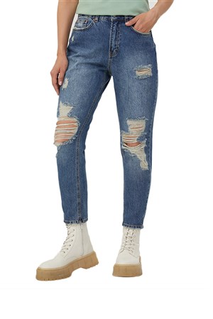 Loft Mom Macarena Wash Kadın Kot Pantolon LF2028326