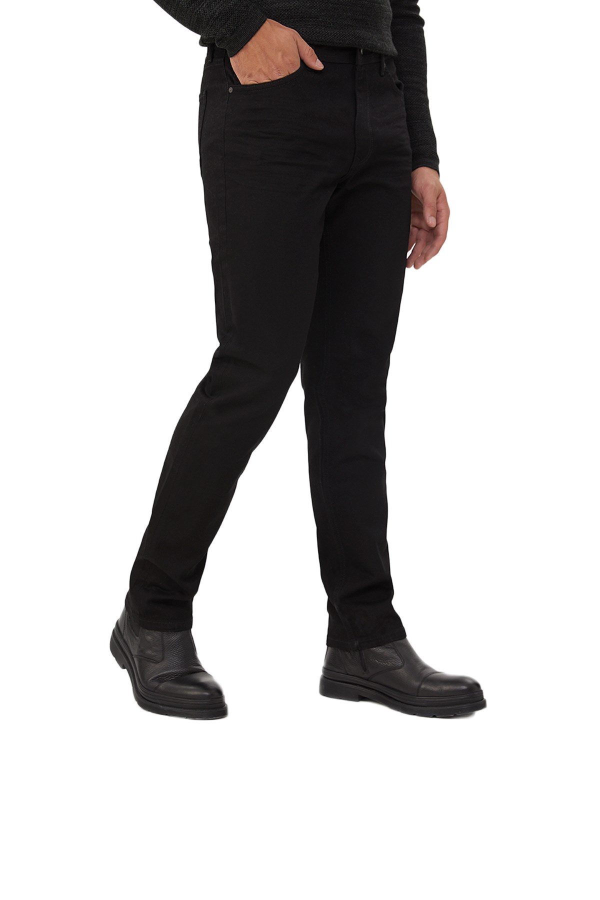 Loft Terrybrown Carter Wash Erkek Kot Pantolon LF2028338 Siyah