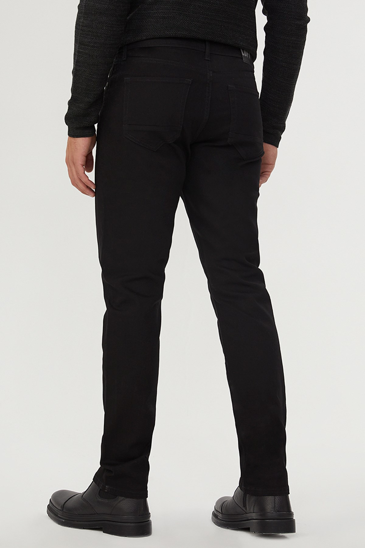 Loft Terrybrown Carter Wash Erkek Kot Pantolon LF2028338 Siyah