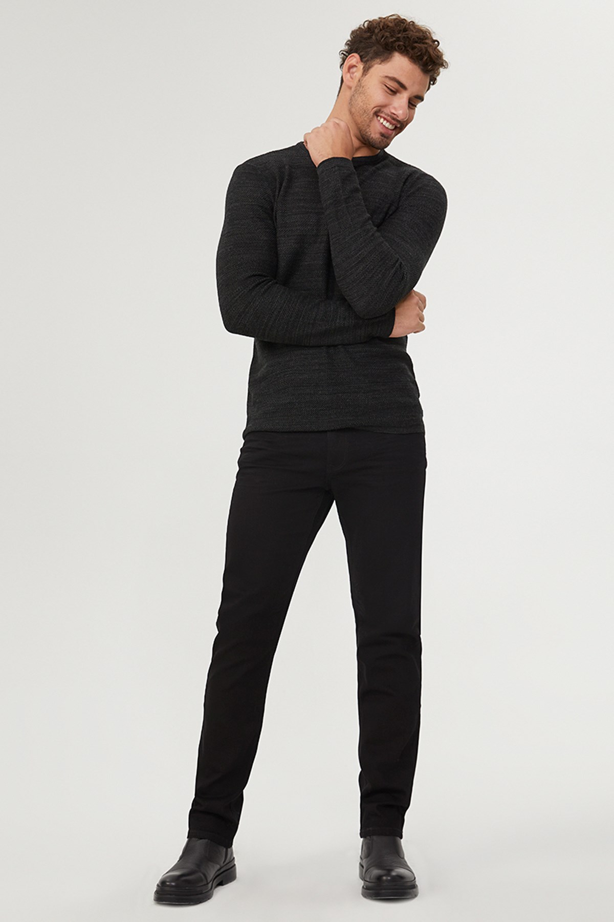 Loft Terrybrown Carter Wash Erkek Kot Pantolon LF2028338 Siyah