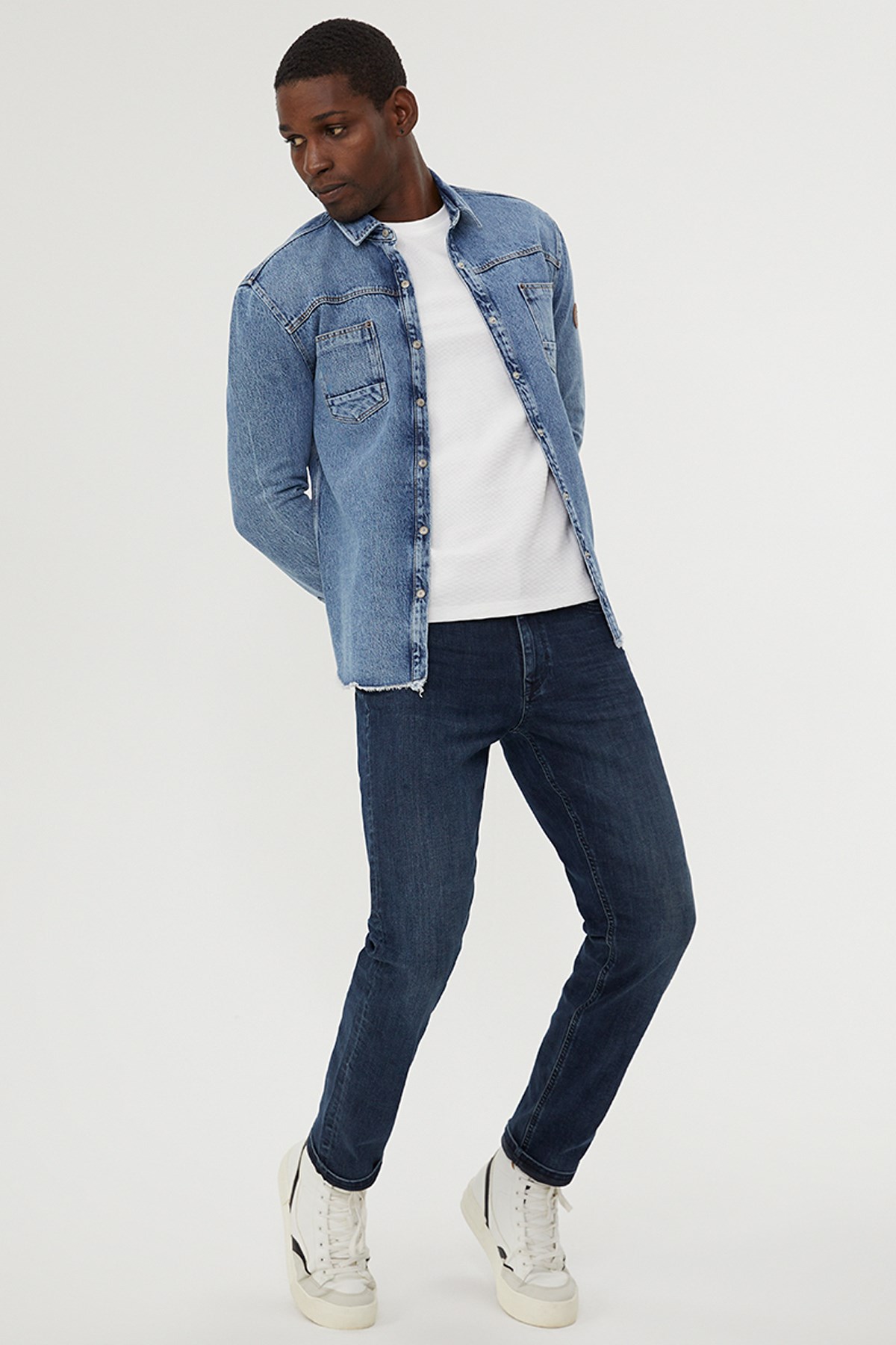Loft Terrybrown Rex Wash Erkek Kot Pantolon LF2028383 Lacivert