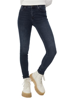 Loft Nicole Nola Blue Black Wash Kadın Kot Pantolon LF2028395