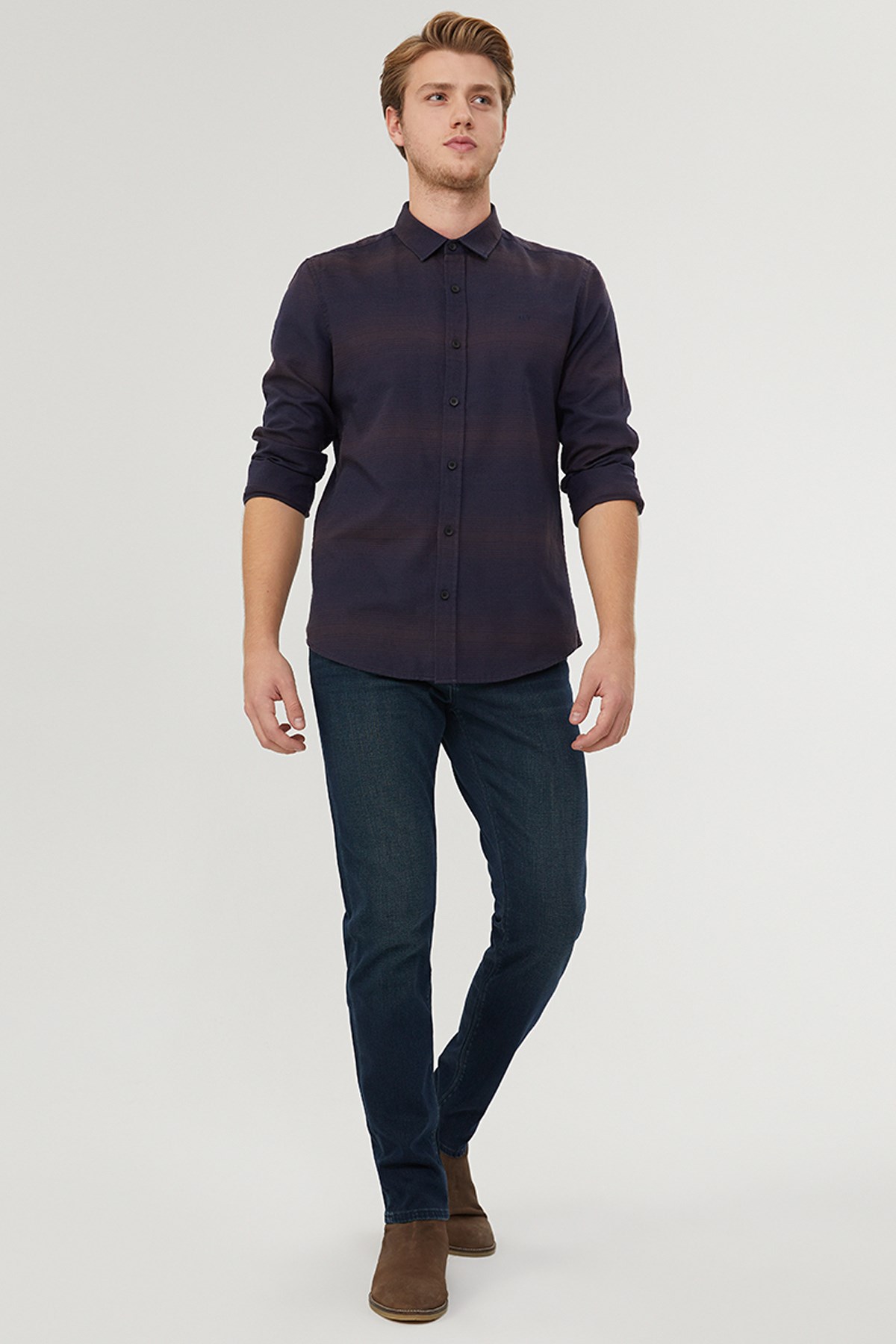 Loft Ricardo Erkek Pantolon LF2028537 Lacivert