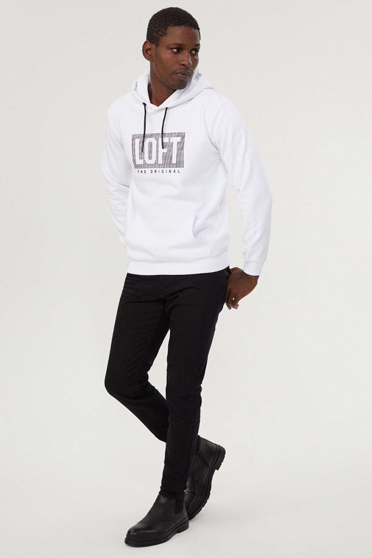 Loft Regular Fit Erkek Sweatshirt LF2028610 Beyaz