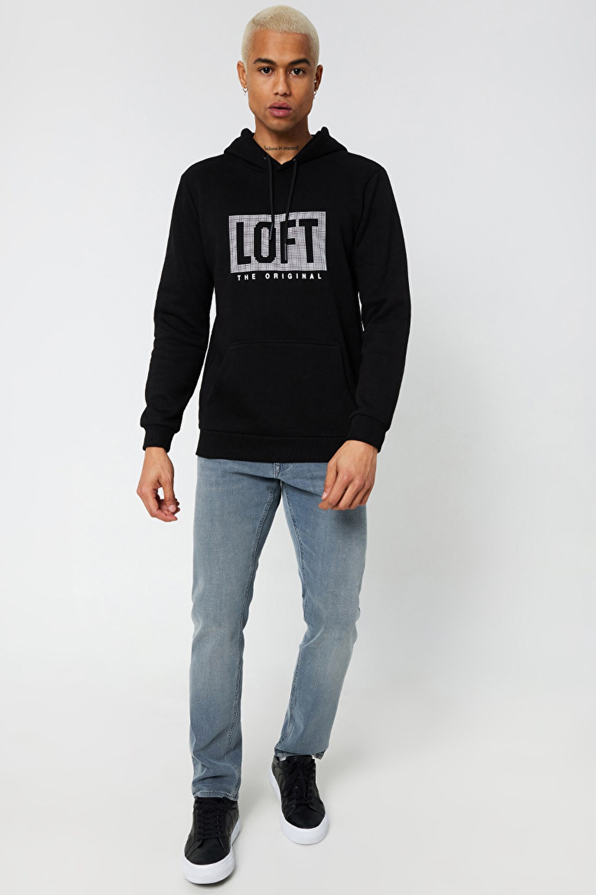 Loft Regular Fit Erkek Sweatshirt LF2028610 Siyah