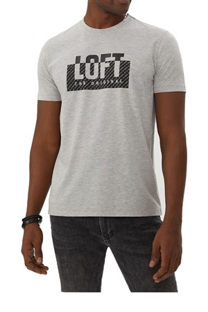 Loft Erkek TişörtLF2028611 Gri