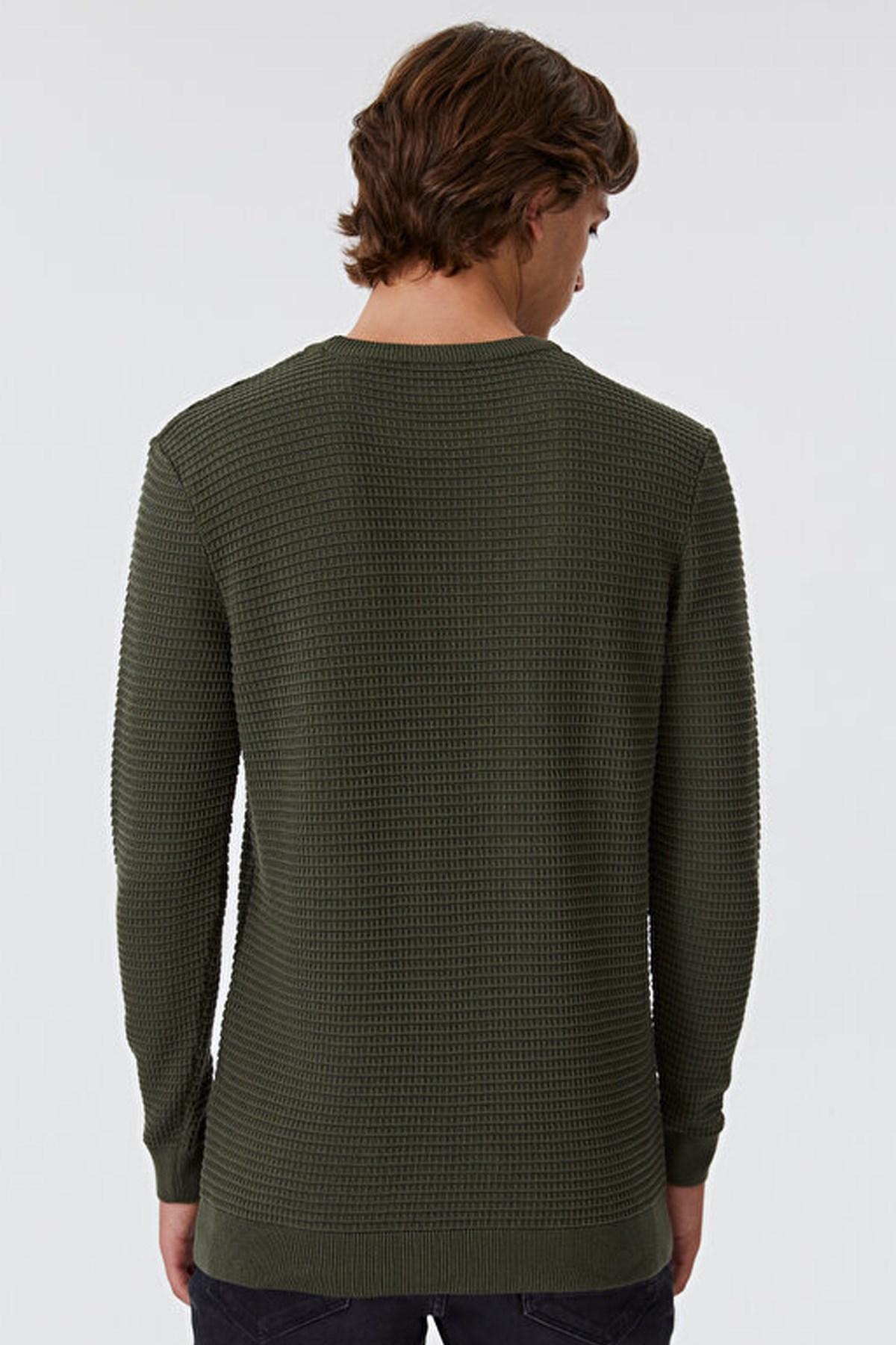 Loft Erkek Kazak LF2028617 Haki