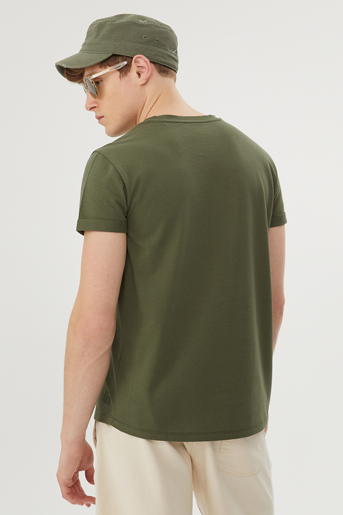 Loft Regular Fit Erkek Tişört LF2028618 Haki