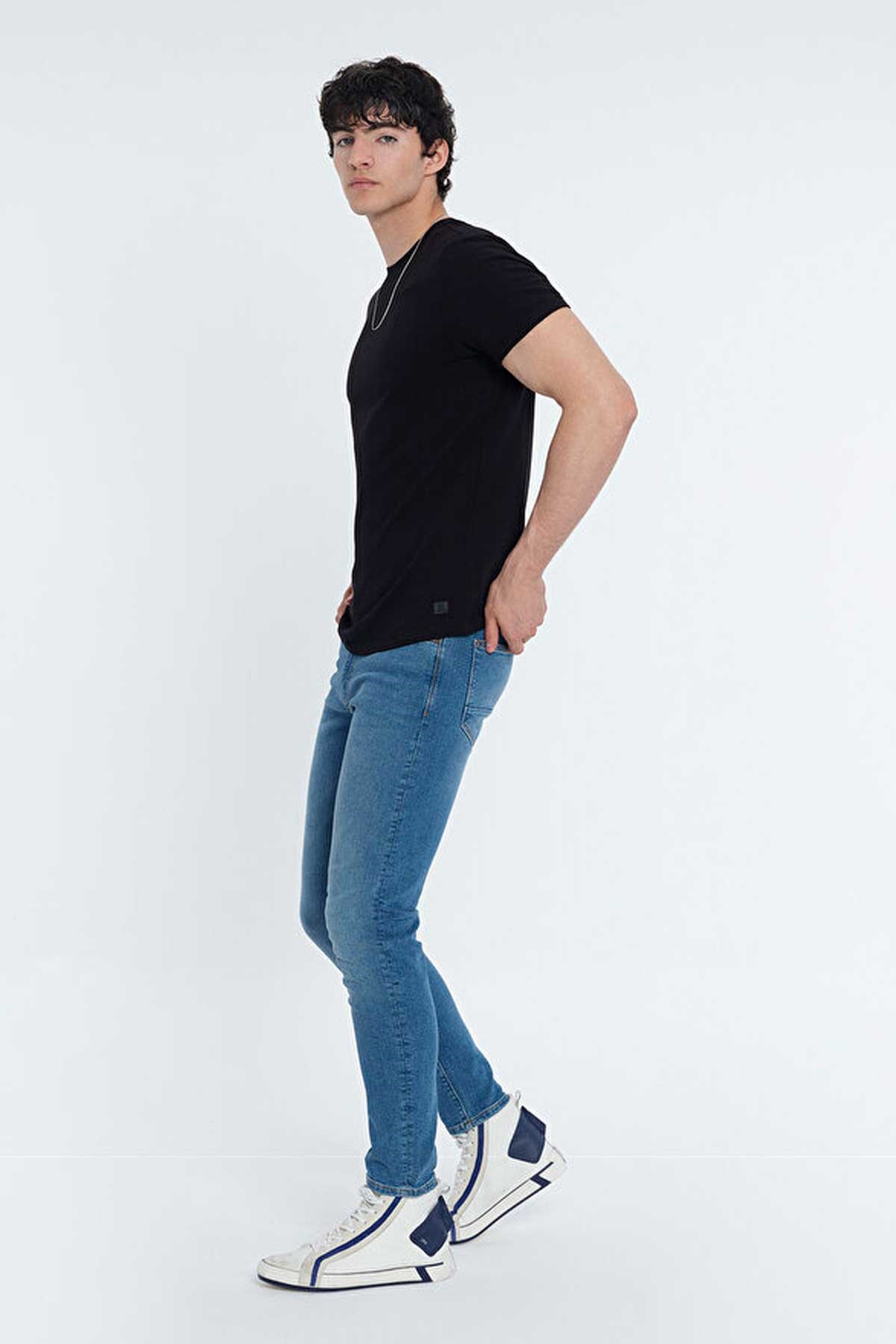 Loft Regular Fit Erkek Tişört LF2028618 Siyah