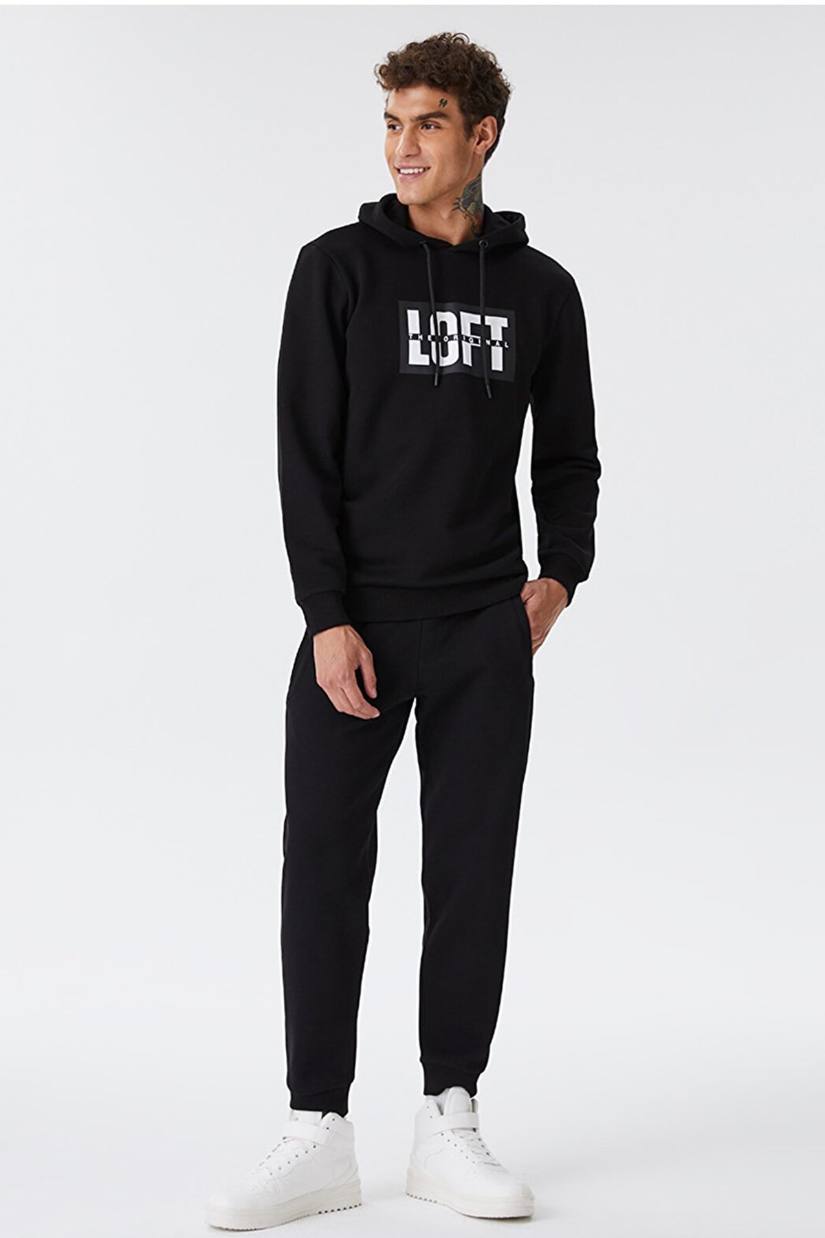Loft Erkek Sweatshirt LF2028817 Siyah