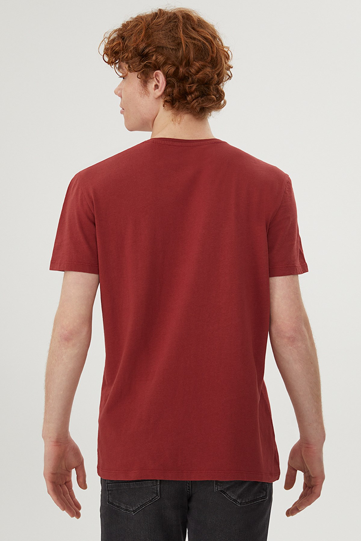 Loft erkek TişörtLF2028825 Bordo