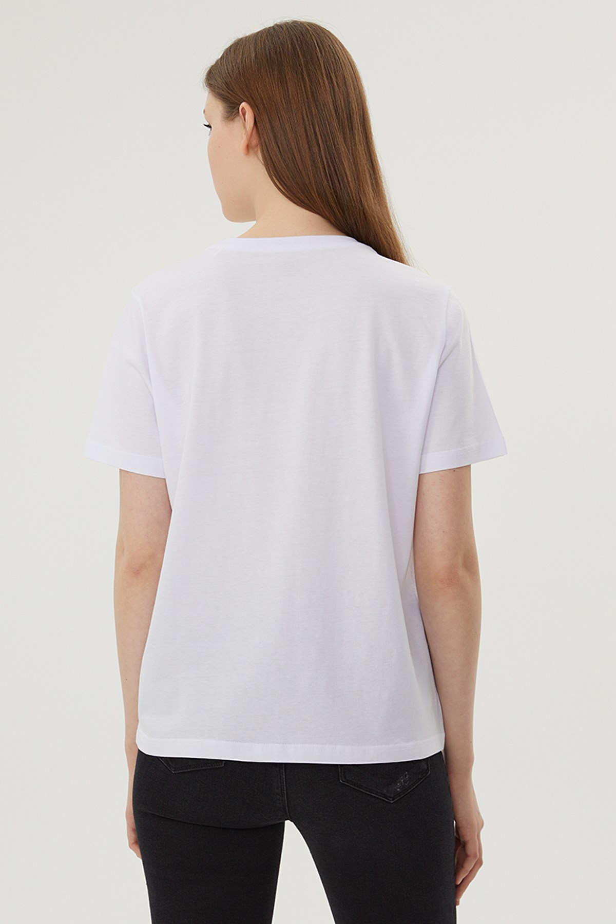 Loft Kadın TişörtLF2028853 Beyaz