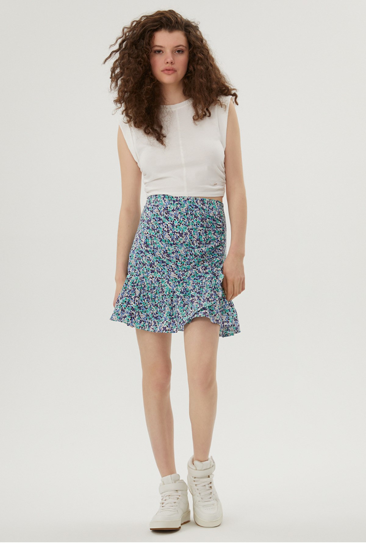 Loft Kadın TişörtLF2028929 Beyaz