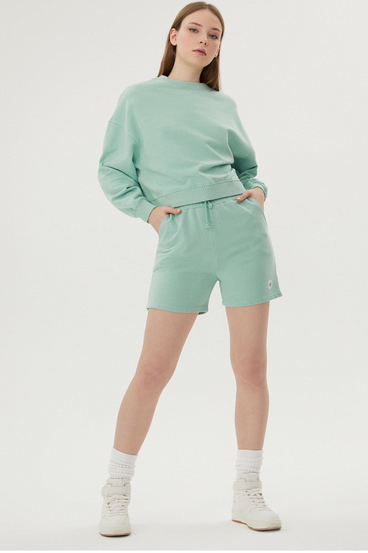 Loft Kadın ŞortLF2028941 Yeşil