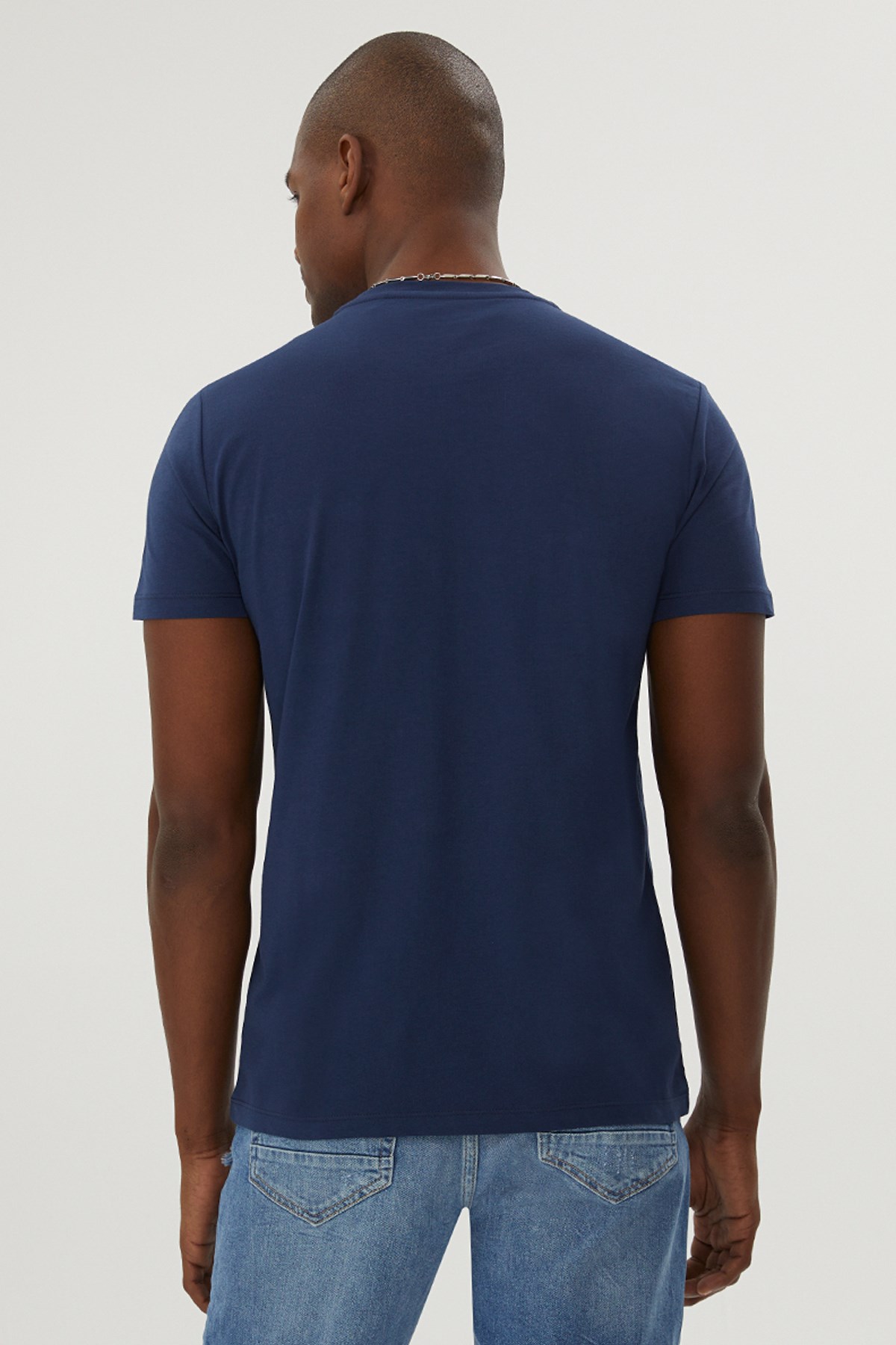 Loft Laci Erkek Tişört LF2028977 Lacivert